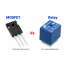 ¿Cuál es la diferencia entre un MOSFET y un relé?