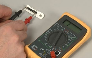 Checking a Dryer Thermal Fuse with a Multimeter