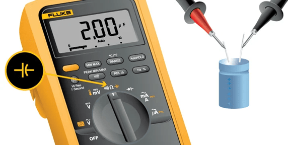 Digital Multimeter with Capacitance Mode