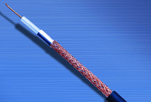 Coaxial cable structure diagram