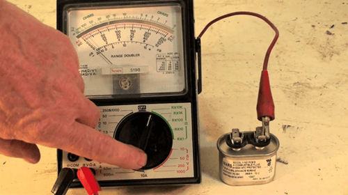 Capacitor Testing Using an Analog Multimeter
