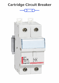 Cartridge Circuit Breaker with Replaceable Fuse