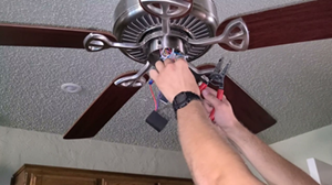 Ceiling Fan Maintenance or Capacitor Replacement