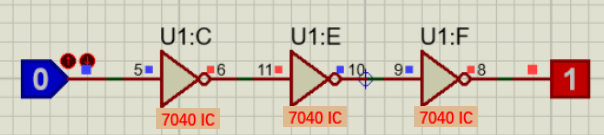 Connect 3 7040 ICs in Series