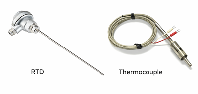 RTD and Thermocouple Temperature Sensors Comparison