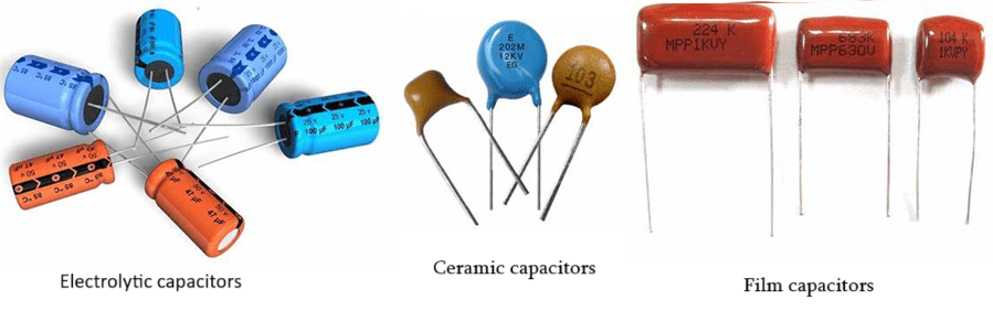 Different Types of Capacitors