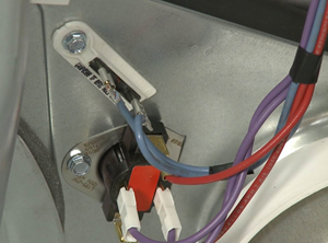 Thermal Fuse Installed on a Whirlpool Dryer